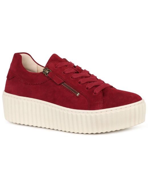 Gabor Red Dolly Trainers