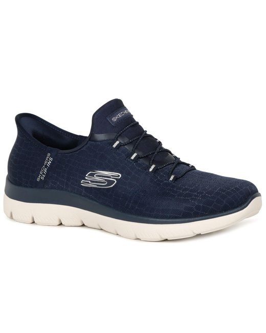 Skechers Blue Classy Nights Slip