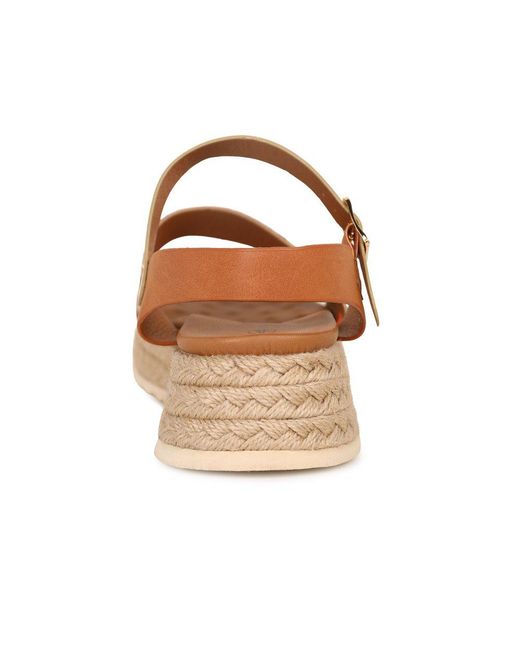 Lunar (GRS) Brown Summer Sandals
