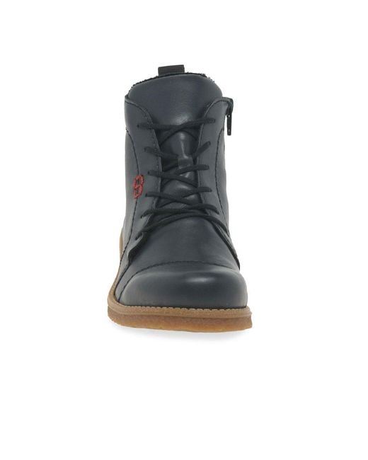 Rieker Blue Direction Ankle Boots