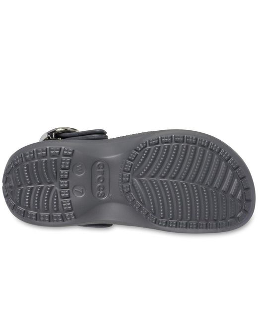 CROCSTM Gray Classic Platform Sandals