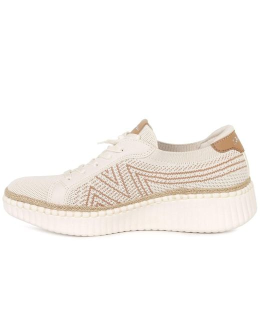 Skechers White Wilshire Blvd Trainers