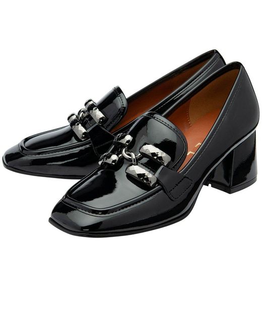 Ravel Black Tweed Loafers