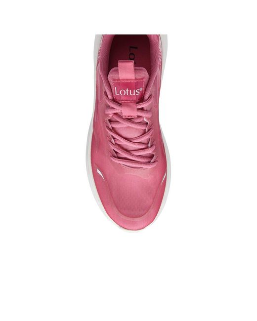 Lotus Pink Bellona Trainers