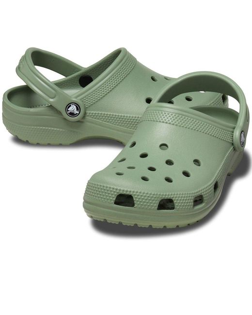 CROCSTM Green Classic Clogs for men