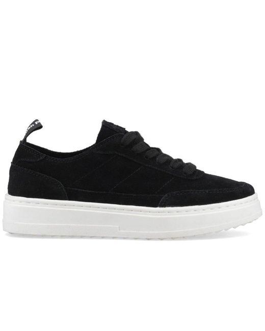 Hush Puppies Black Nesta Trainers