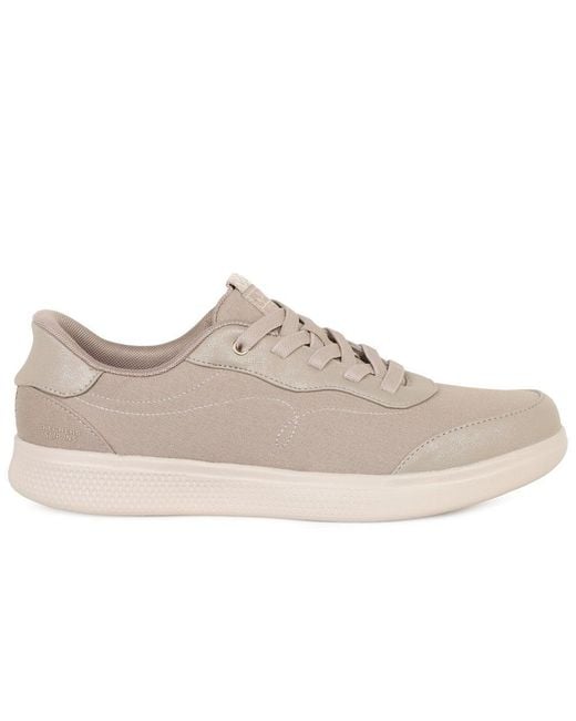Skechers White Slip
