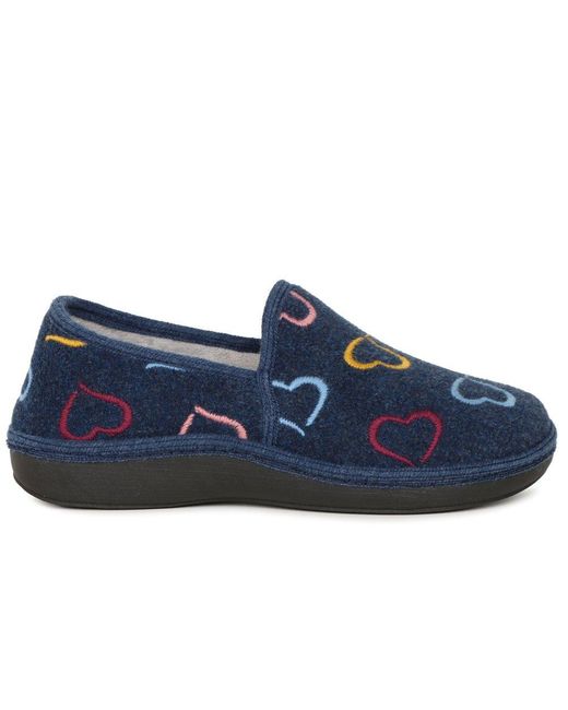 Lunar (GRS) Blue Joyful Full Slippers