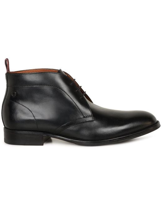Base London Black Wallis Chukka Boots for men