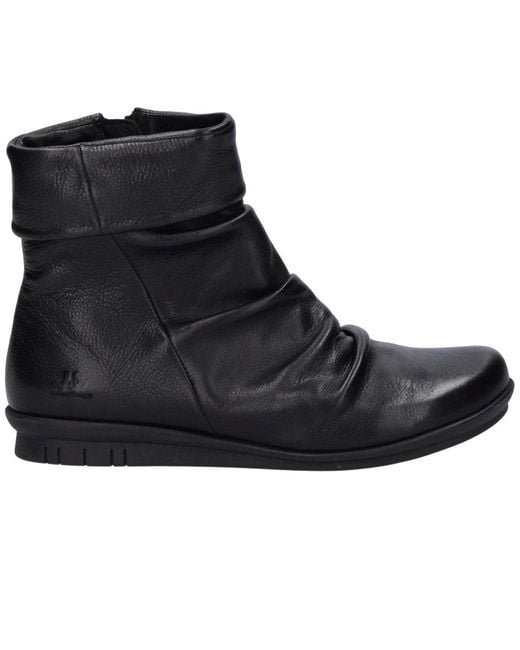 Josef Seibel Black 02 Ankle Boots