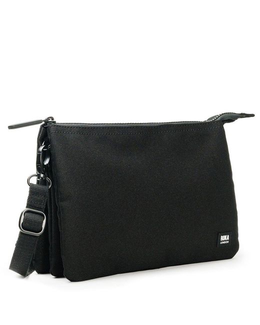 Roka Black Carnaby Xl Crossbody Bag
