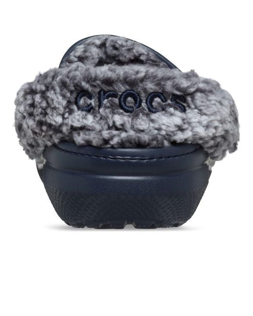 CROCSTM Blue Classic Fleece Lined Clog for men