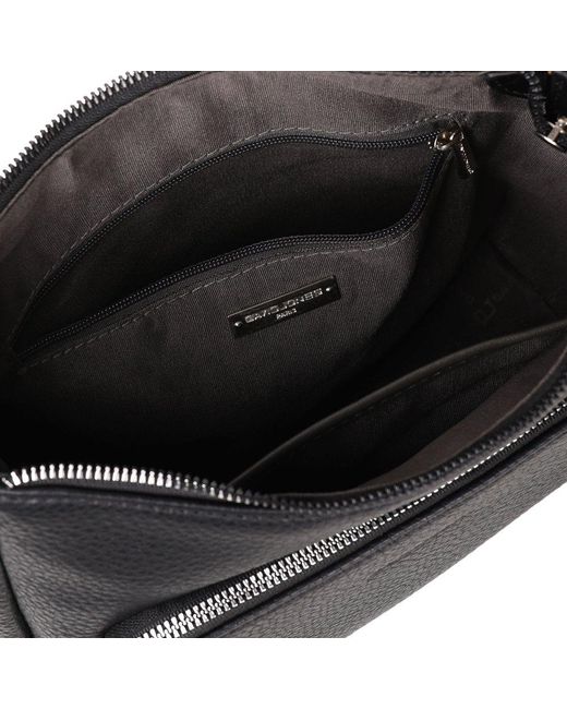 David Jones Black Shoulder Bag