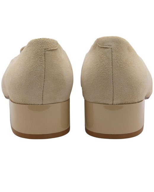 Lotus White Valentina Pumps