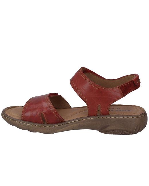 Josef Seibel Brown Debra 58 Sandals Size: 4 / 37