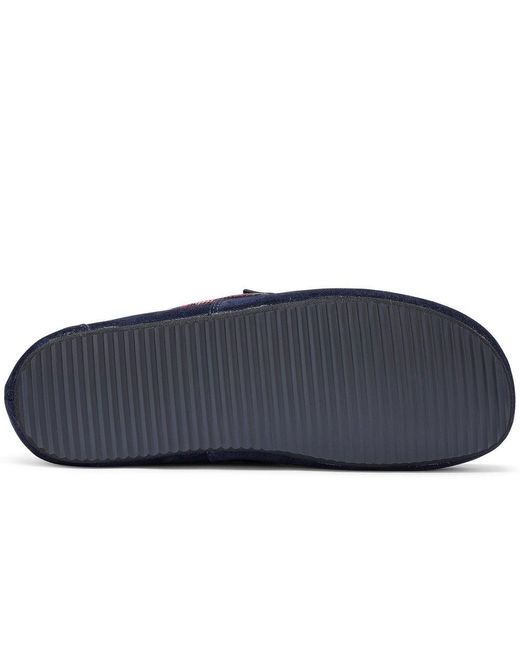 Hotter Blue Solace Slippers for men