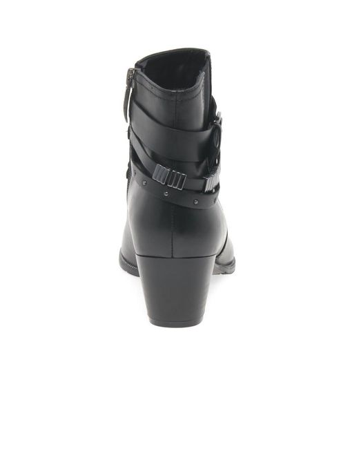 Regarde Le Ciel Black Isabel Ankle Boots