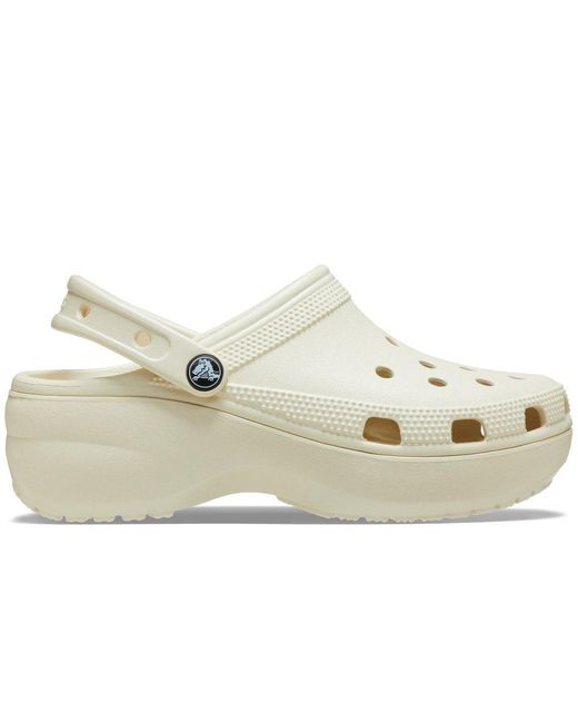 CROCSTM Natural Classic Platform W Clog