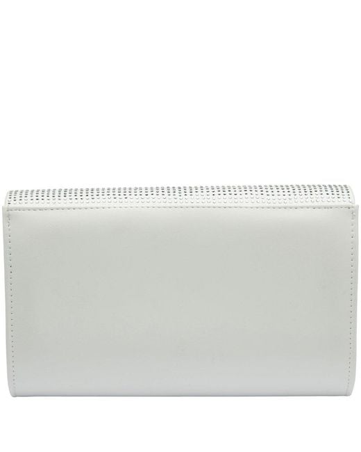 Lotus Metallic Trance Clutch Bag