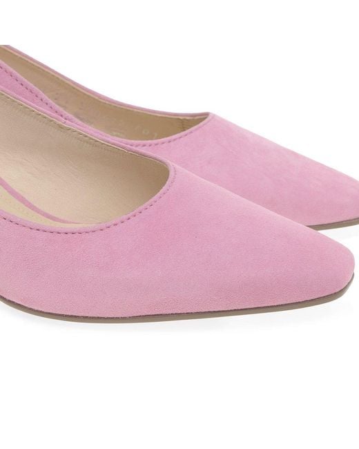 Gabor Pink Lindy 's Court Shoes