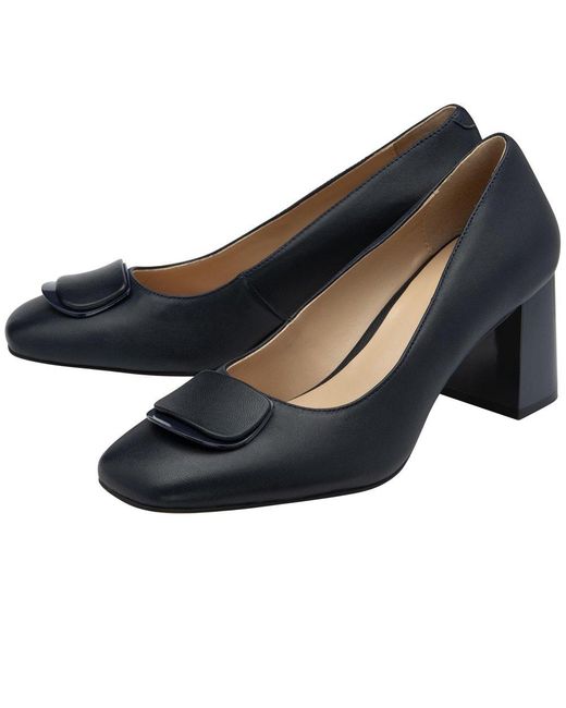 Lotus Blue Allegra Court Shoes