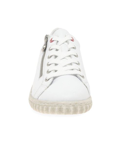 Rieker White Norma Trainers