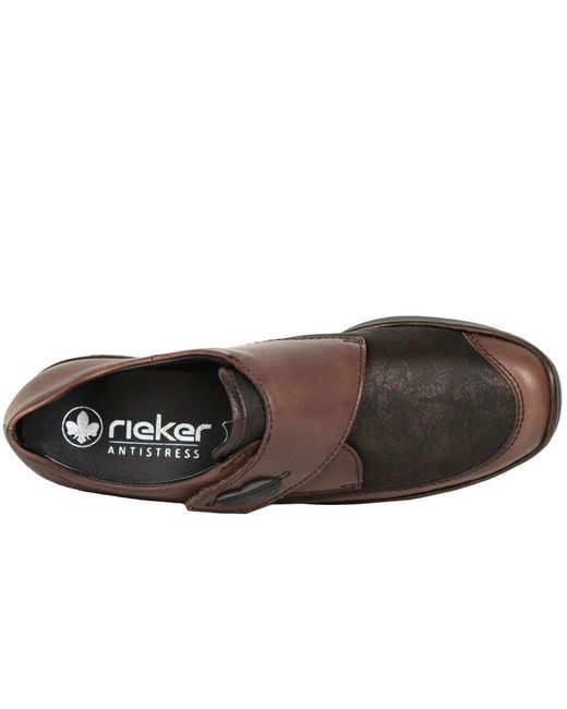 Rieker Brown Leaves Shoes
