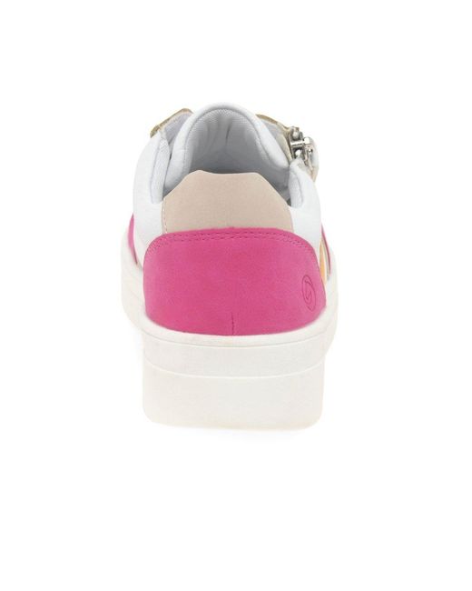 Remonte Pink Sherbet Trainers