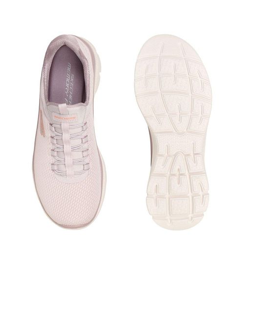 Skechers Pink Summits Plus Trainers