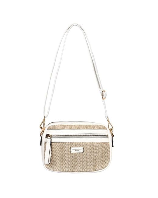 David Jones Metallic Mango Messenger Bag