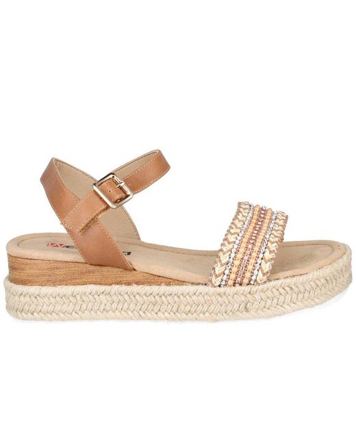 Westland Metallic Madison 05 Flatform Sandals
