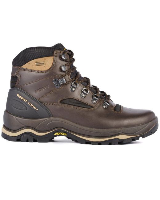 Grisport Brown Quatro Walking Boots for men