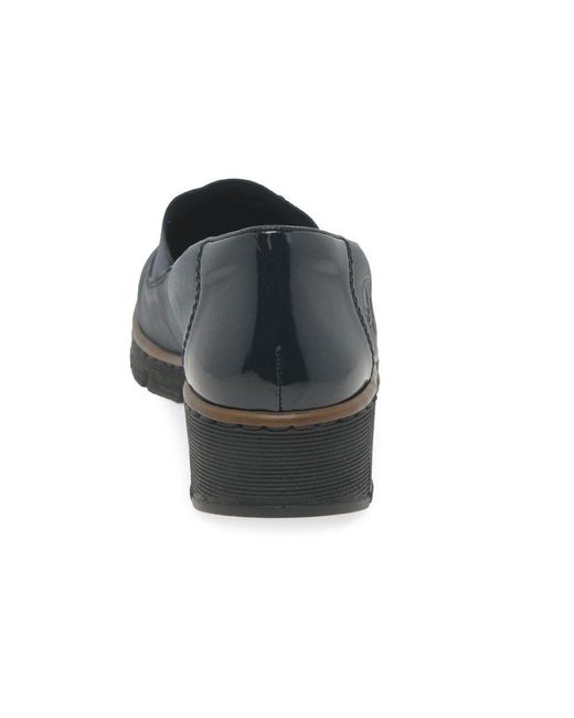Rieker Blue Gleam Tassel Loafers