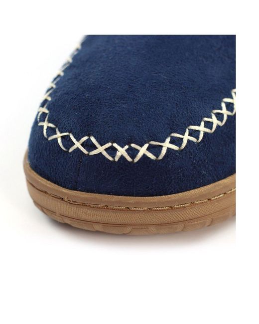 Lunar Blue Albany Boxed Slippers