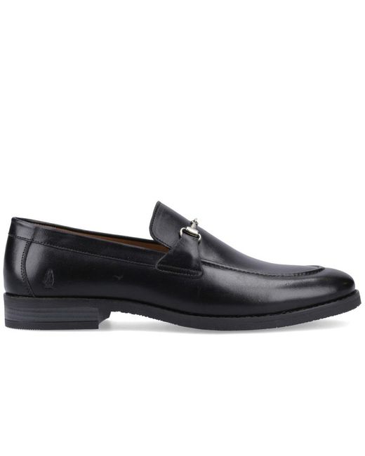 Hush Puppies Black Moses Loafers for men