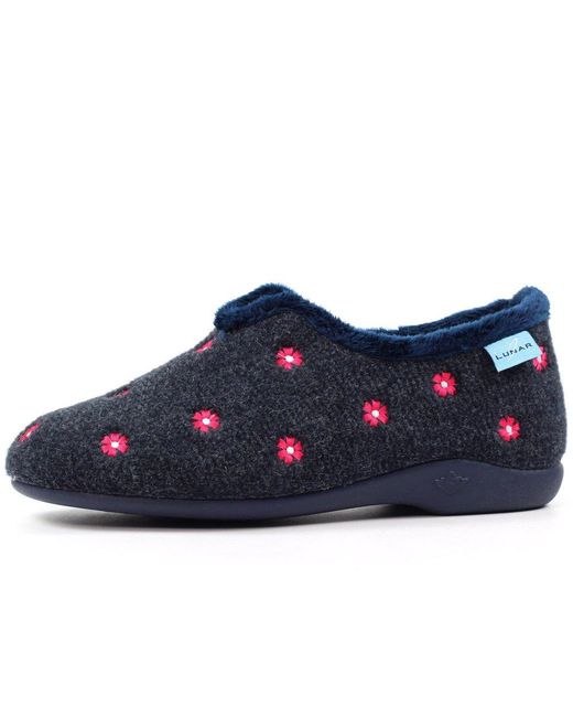 Lunar Blue Havana Slippers