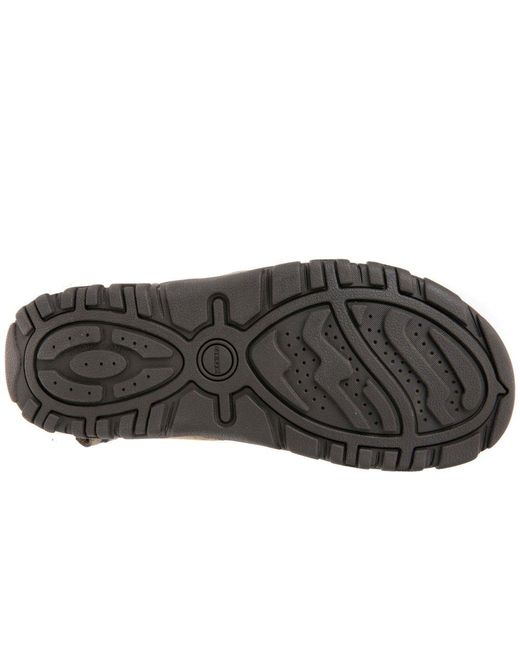 Geox Brown Uomo Strada Sandals for men