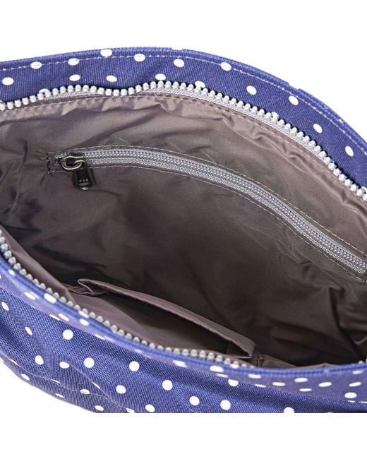 Roka Blue Kennington B Crossbody Bag