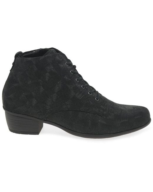 Waldläufer Black Hally Ankle Boots