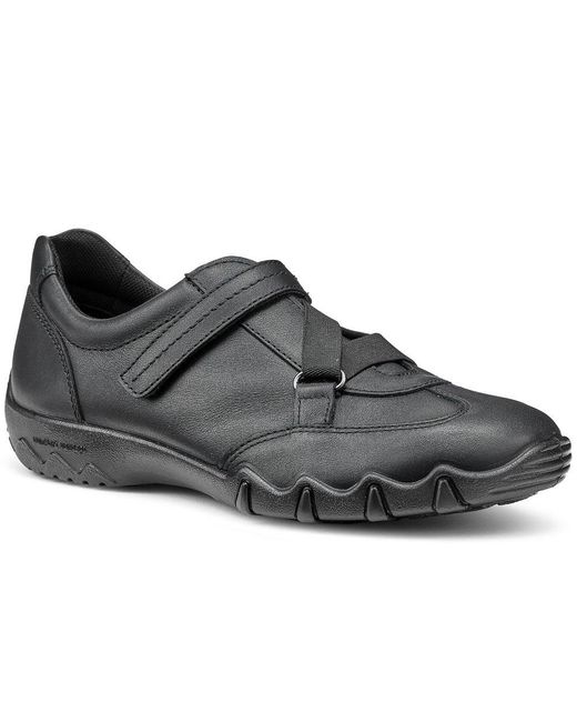 Hotter Black Joanne Wide Fit Shoes