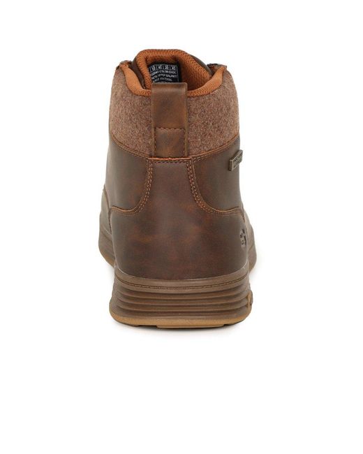 Skechers Brown Cavell Waterproof Boots for men