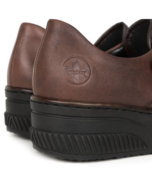 Rieker Brown Leaves Shoes