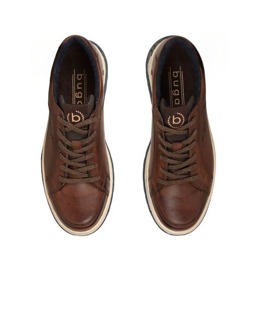 Bugatti Brown Crantock Trainers for men