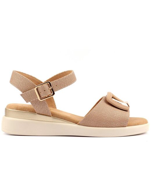 Lunar (GRS) Metallic Jessika Sandals