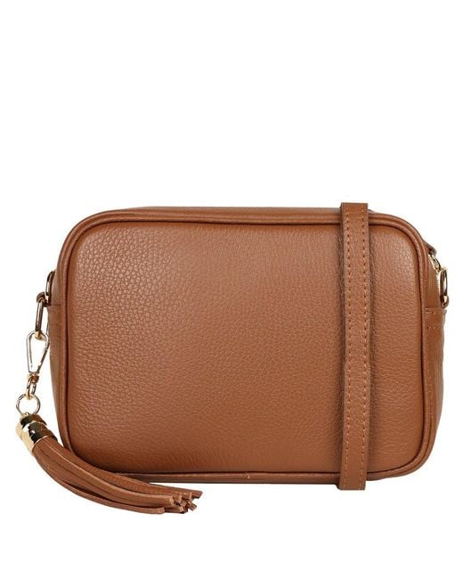 Elie Beaumont Brown Crossbody 2 Customisable Handbag