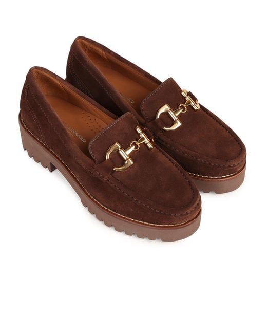 Charles Clinkard Brown Carrera Loafers