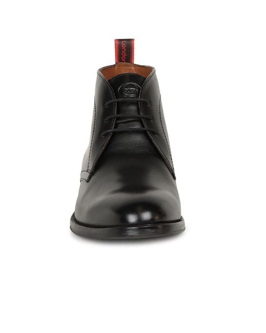Base London Black Wallis Chukka Boots for men