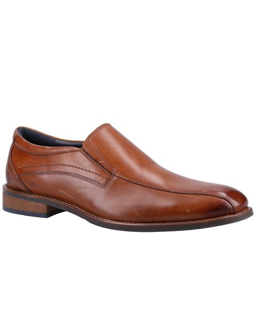 Hush Puppies Brown Donovan Shoes for men