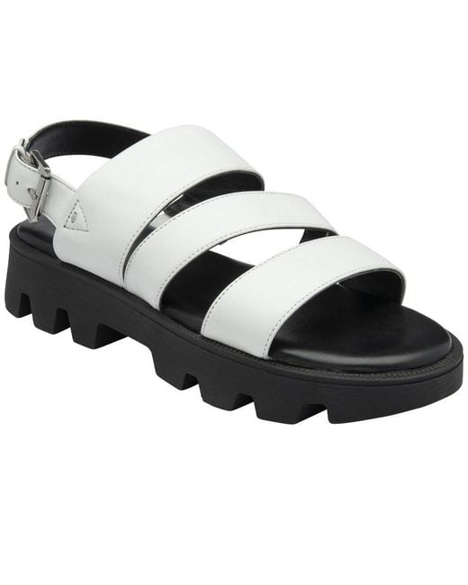 Lotus Black Xena Flatform Sandals