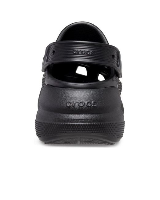 CROCSTM Black Classic Crush Sandals